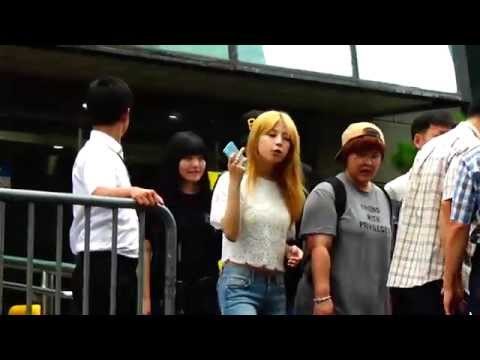 150821 JUNIEL arriving at Music Bank @Kpopmap