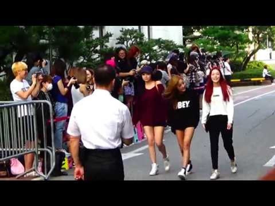 150904 Purfles arriving at Music Bank @Kpopmap