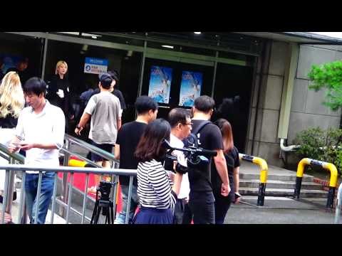 150821 Wonder Girls arriving at Music Bank @Kpopmap