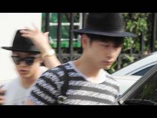 150619 2PM Chansung arriving at Music Bank @kpopMap