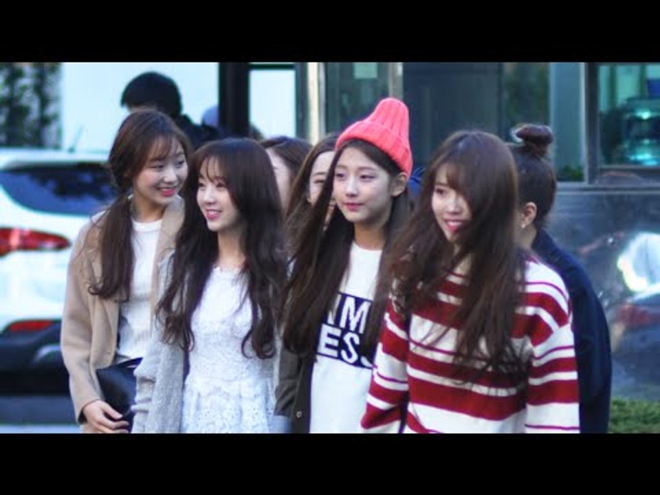 151030 LOVELYZ arriving at Music Bank @Kpopmap