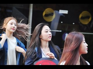 160520 Lovelyz arriving at Music Bank @Kpopmap