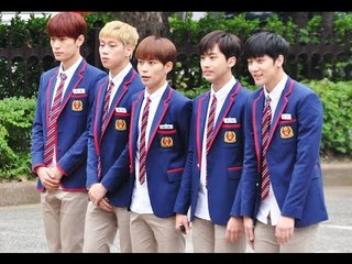 160715 KNK (크나큰) arriving at Music Bank @Kpopmap