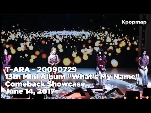 T-ARA What's My Name Comeback Stage - 20090729 (티아라 - 20090729) (T ARA Fancam, T ARA Live)