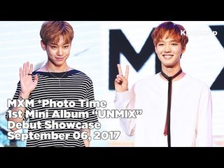 Focusing Exclusively for Phones )) MXM "UNMIX" Debut Stage *Photo Time (MXM 컴백 쇼케이스)