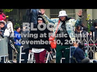 171110 BLOCK B (블락비) arriving at Music Bank @Kpopmap
