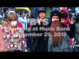 170929 BTS (방탄소년단) arriving at Music Bank @Kpopmap