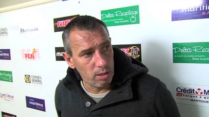 L'interview de l'entraîneur des Sang et Or ainsi que les deux buts martégaux