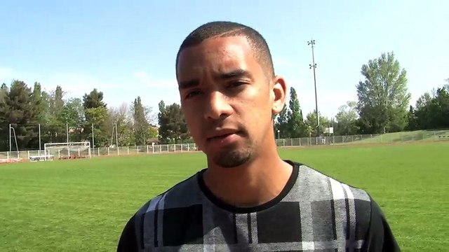 Yanis Youcef le milieu de terrain du FC Martigues