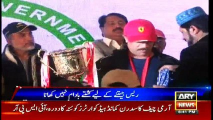 You need to work hard to win the race: Nadir Magsi