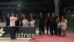 Les joueuses d'Istres Provence Volley chantent "La Marseillaise"