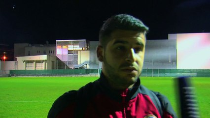 La réaction de Jordan Douhet après la défaite lors du derby face à Marignane