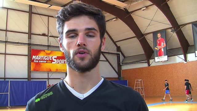 Julien Pouley et Christophe Charroux avant le déplacement au Plessis-Robinson