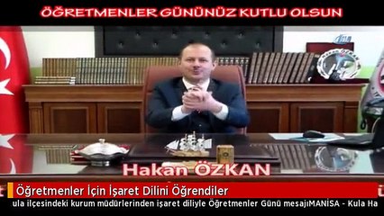 Öğretmenler İçin İşaret Dilini Öğrendiler