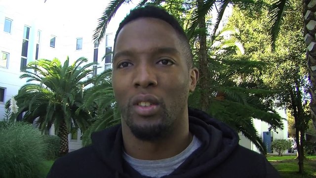 L'ailier du Martigues Handball Chrys Youcef avant le déplacement à Montpellier