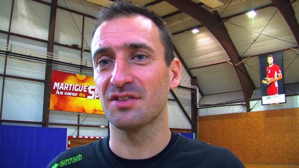 Le capitaine du MVB Julien Anton