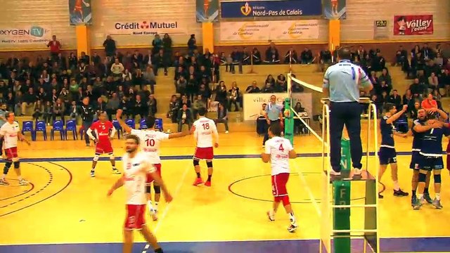 Cambrai 3-1 Martigues. 2ème et 3 ème set en vidéo