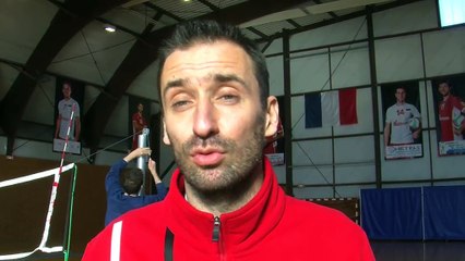 Julien Anton avant le match capital face à Orange