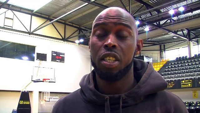 Les fosséens Mamadou Dia et Raphaël Desroses avant la venue de Boulazac