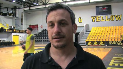 Rémi Giuitta avant le match retour face à St Quentin