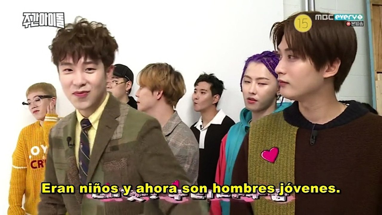 [SUB ESPAÑOL] Weekly Idol E330 parte1 22-11-2017 Block B Taeil (태일), B-Bomb (비범), Jaehyo (재효), U-Kwon (유권), Park Kyung (