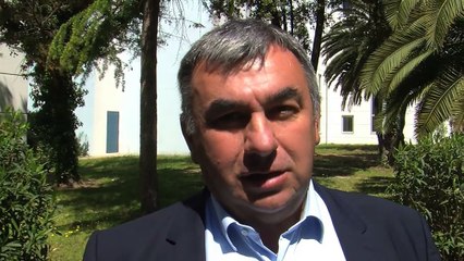 Yves Pontal, président des diables rouges avant le déplacement à Aubagne