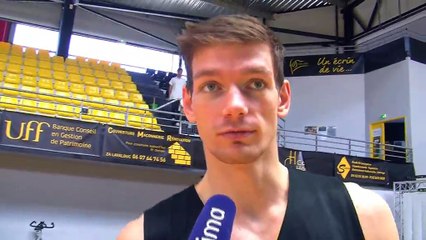 Jean-Basptiste Maille, meneur à Fos Provence Basket.