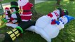 Easy How To Set Up Inflatable Holiday Decorations | Christmas Outdoor Decor