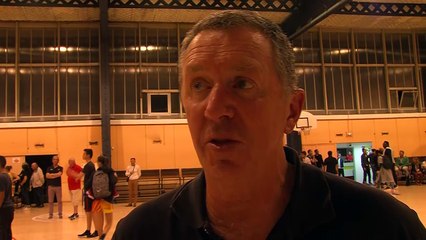 Les réactions de l'entraîneur Jacky Bichard et de Priscilla Lokoka après la défaite