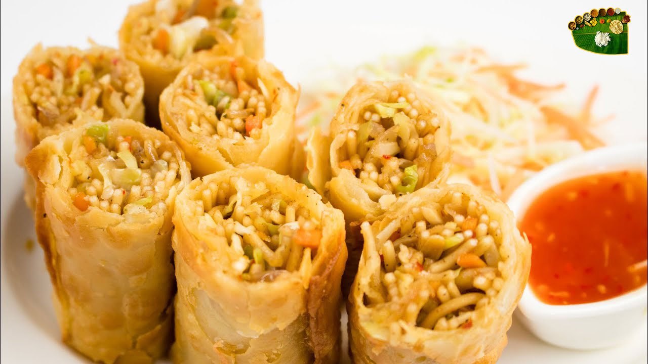 Cabbage Spring Roll | Samayal Manthiram