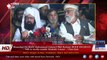 Pir Mufti M Zahoor Ullah Hashmi (BOHI SHAREEF) Media talk outside Mazhabi Amoor-Ulma Ijals
