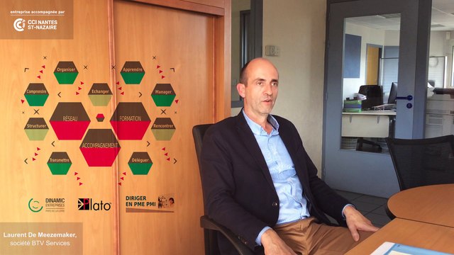 Formation Diriger PME-PMI : Laurent de Meezemaker, dirigeant de l'entreprise BTV Services