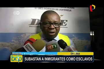 Libia: video revela como subastan a inmigrantes como esclavos