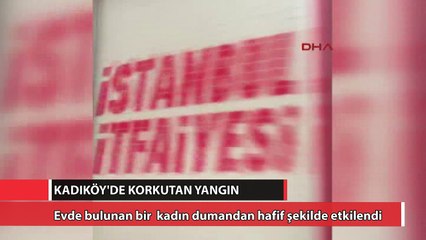 Kadıköy’de korku dolu anlar