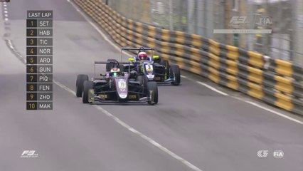 Download Video: Finish spectaculaire lors de la course Formula 3 du GP de Macao 2017