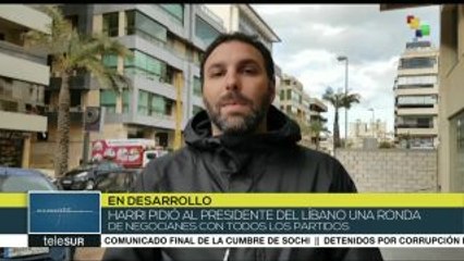 Pide Premier libanés conversar con fuerzas políticas de su país