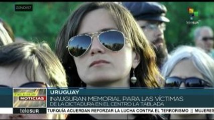 Uruguay: inauguran Memorial a las víctimas del terrorismo de Estado