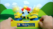 Minions Banana ミニオンズのおもちゃで遊んでみたよ♪ どちらが勝つかな？