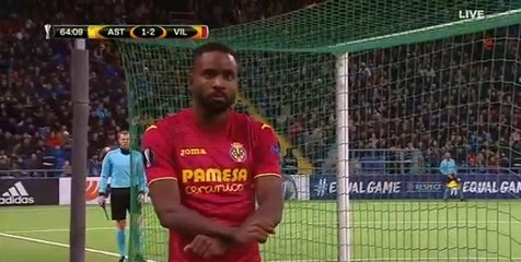 Cedric Bakambu  Goal - Astana 1-2 Villareal 23.11.2017