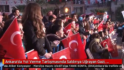 Ankara'da Yol Verme Tartışmasında Saldırıya Uğrayan Gazi, Ambulansa Geldiği Stadyumda Atiker...