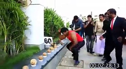 coconut break record super