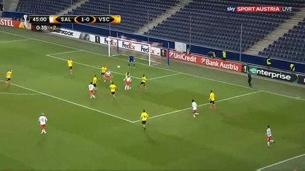 Скачать видео: Andreas Ulmer  Goal HD - Salzburg	2-0	Guimaraes 23.11.2017