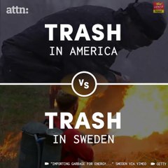Trash in America Vs. Trash in Sweden