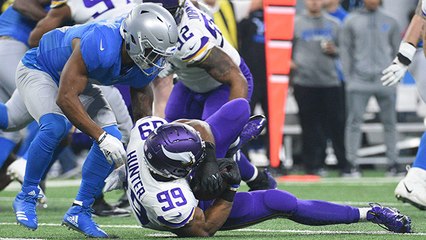 Stafford and Abdullah botch handoff, Danielle Harris recovers fumble