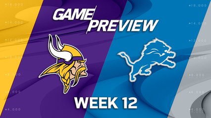 Vikings vs. Lions preview | 'NFL Playbook'