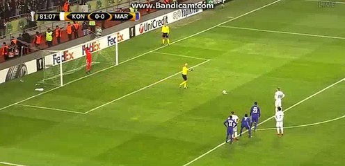 Penalty  Goal HD - Konyaspor	1-0	Marseille 23.11.2017