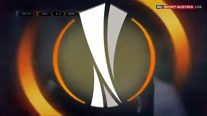 Ricardo Rodriguez Goal HD - AC Milan	1-1	Austria Vienna 23.11.2017