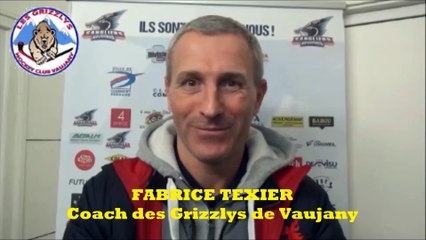 Hockey D2 - 2017-11-21 Interview Fabrice Texier Coach des Grizzlys de Vaujany