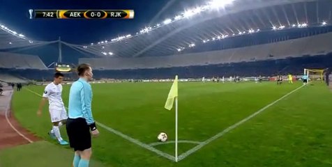 Alexander Gorgon Goal HD -  AEK Athens FC 0-1 Rijeka 23.11.2017