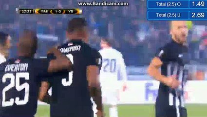 Leandre Tawamba Goal FK Partizan 1-0 Young Boys 23.11.2017